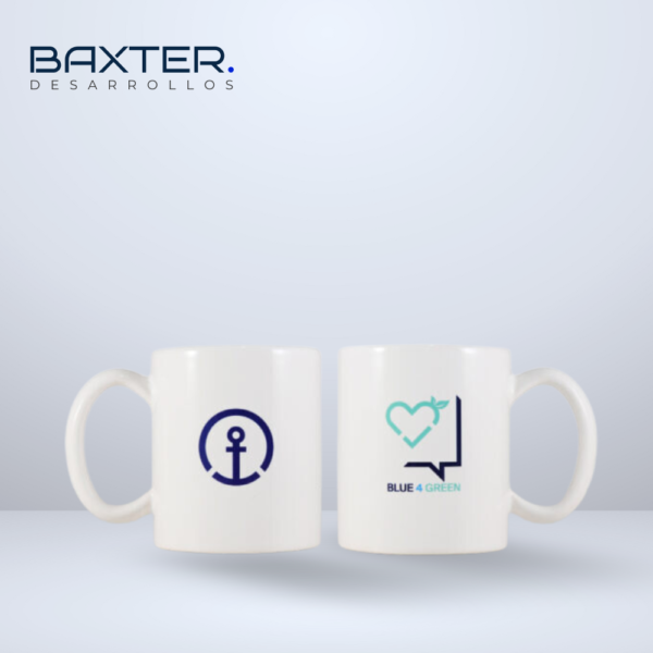 Taza de cerámica full color